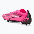 Buty piłkarskie PUMA Ultra Match MxSG poison pink/puma white/puma black 3