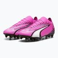 Buty piłkarskie PUMA Ultra Match MxSG poison pink/puma white/puma black 10