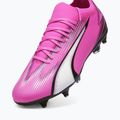 Buty piłkarskie PUMA Ultra Match MxSG poison pink/puma white/puma black 12