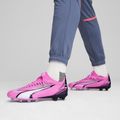 Buty piłkarskie PUMA Ultra Match FG/AG poison pink/puma white/puma black 14