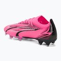 Buty piłkarskie PUMA Ultra Match FG/AG poison pink/puma white/puma black 3