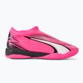 Buty piłkarskie dziecięce PUMA Ultra Match LL IT+ Mid poison pink/puma white/puma black 2