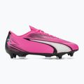 Buty piłkarskie PUMA Ultra Play MxSG poison pink/puma white/puma black 2
