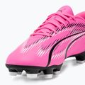 Buty piłkarskie PUMA Ultra Play FG/AG poison pink/puma white/puma black 7