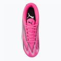 Buty piłkarskie dziecięce PUMA Ultra Play FG/AG Jr poison pink/puma white/puma black 5