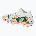 Buty piłkarskie PUMA Future 7 Match Creativity FG/AG white/ocean tropic/turquoise surf/hot heat/sunstream 3
