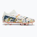 Buty piłkarskie PUMA Future 7 Match Creativity FG/AG white/ocean tropic/turquoise surf/hot heat/sunstream 9