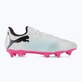 Buty piłkarskie PUMA Future 7 Play MxSG puma white/puma black/poison pink 2