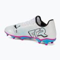 Buty piłkarskie PUMA Future 7 Play FG/AG puma white/puma black/poison pink 3
