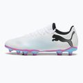 Buty piłkarskie PUMA Future 7 Play FG/AG puma white/puma black/poison pink 8