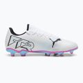 Buty piłkarskie PUMA Future 7 Play FG/AG puma white/puma black/poison pink 9