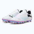 Buty piłkarskie PUMA Future 7 Play FG/AG puma white/puma black/poison pink 10