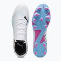 Buty piłkarskie PUMA Future 7 Play FG/AG puma white/puma black/poison pink 11