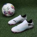 Buty piłkarskie PUMA Future 7 Play FG/AG puma white/puma black/poison pink 14