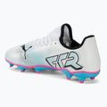 Buty piłkarskie dziecięce PUMA Future 7 Play FG/AG puma white/puma black/poison pink 3