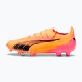 Buty piłkarskie PUMA Ultra Ultimate FG/AG sunset glow/puma black/sun stream 8