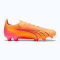 Buty piłkarskie PUMA Ultra Ultimate FG/AG sunset glow/puma black/sun stream 9