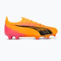 Buty piłkarskie PUMA Ultra Ultimate FG/AG sunset glow/puma black/sun stream 2