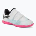 Buty piłkarskie dziecięce PUMA Future 7 Play IT V puma white/puma black/poison pink