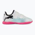 Buty piłkarskie dziecięce PUMA Future 7 Play IT V puma white/puma black/poison pink 2