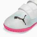 Buty piłkarskie dziecięce PUMA Future 7 Play IT V puma white/puma black/poison pink 7