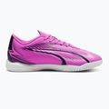 Buty piłkarskie dziecięce PUMA Ultra Play TT Jr poison pink/puma white/puma black 9