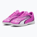 Buty piłkarskie dziecięce PUMA Ultra Play TT Jr poison pink/puma white/puma black 10