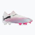 Buty piłkarskie PUMA Future 7 Ultimate FG/AG puma white/puma black/poison pink 2