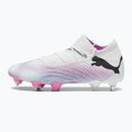 Buty piłkarskie PUMA Future 7 Ultimate MxSG puma white/puma black/poison pink 8