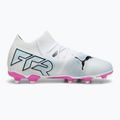 Buty piłkarskie dziecięce PUMA Future 7 Match FG/AG puma white/puma black/poison pink 9