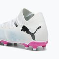 Buty piłkarskie dziecięce PUMA Future 7 Match FG/AG puma white/puma black/poison pink 13
