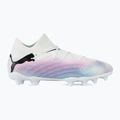 Buty piłkarskie dziecięce PUMA Future 7 Pro FG/AG Jr puma white/puma black/poison pink 2