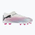 Buty piłkarskie PUMA Future 7 Pro+ FG/AG puma white/puma black/poison pink 2