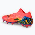 Buty piłkarskie PUMA Future 7 Match Neymar Jr FG/AG sunset glow/black/sun stream/puma green/blue 3