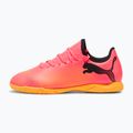 Buty piłkarskie dziecięce PUMA Future 7 Play IT sunset glow/puma black/sun stream 8