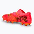 Buty piłkarskie PUMA Future 7 PRO+ FG/AG sunset glow/puma black/sun stream 3
