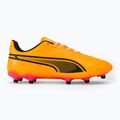 Buty piłkarskie PUMA King Match Fg/Ag sun stream/puma black/sunset glow 2