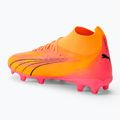 Buty piłkarskie dziecięce PUMA Ultra Pro FG/AG Jr sunset glow/puma black/sun stream 3