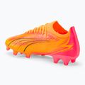 Buty piłkarskie PUMA Ultra Match FG/AG sunset glow/puma black/sun stream 3