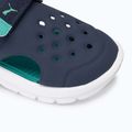 Sandały dziecięce PUMA Evolve AC PS puma navy/sparkling green/puma white 7