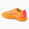 Buty piłkarskie dziecięce PUMA Ultra Play TT Jr sunset glow/puma black/sun stream 3