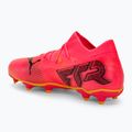 Buty piłkarskie dziecięce PUMA Future 7 Match FG/AG Jr  sunset glow/puma black/sun stream 3