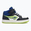 Buty dziecięce KangaROOS K-CP Hogan EV dark navy/lime 2