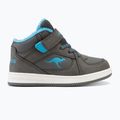 Buty dziecięce KangaROOS K-CPI Kalino Mid EV steel grey / sky 2