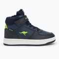 Buty dziecięce KangaROOS K-CP Bound Mid EV dark navy/lime 2