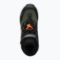 Buty dziecięce KangaROOS KX-Toke Mid EV military green / neon orange 12