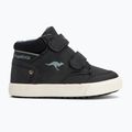 Buty dziecięce KangaROOS KaVu Primo V jet black/steel grey 2