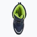 Śniegowce dziecięce KangaROOS K-MJ Hunter RTX FX dark navy / lime 5