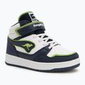 Buty dziecięce KangaROOS K-CP Dunkin Mid EV dark navy/lime