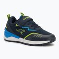 Buty dziecięce KangaROOS KD-Batter EV dark navy/lime